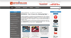 Desktop Screenshot of netknives.com